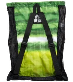 Speedo Deluxe Ventilator Mesh Bag -Swimwear Outlet 8638833524904 tiedyegreen 2a