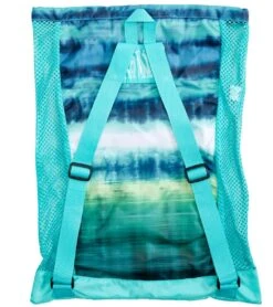 Speedo Deluxe Ventilator Mesh Bag -Swimwear Outlet 8638833524904 tiedyeturquoise 2a
