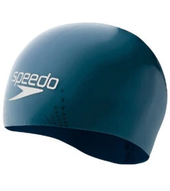 Speedo Fastskin Silicone Swim Cap -Swimwear Outlet 8638845911208 greenglownordictealrosegoldwhite