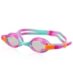 TYR Kids' Swimple Tie Dye Goggle -Swimwear Outlet 8638932451496 clearpinkmint 1a