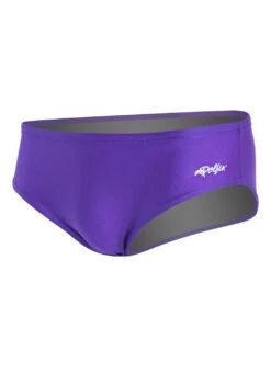 Dolfin Xtra Life Lycra Solid Male Racer Brief Swimsuit -Swimwear Outlet 8638956699816 purple 1a