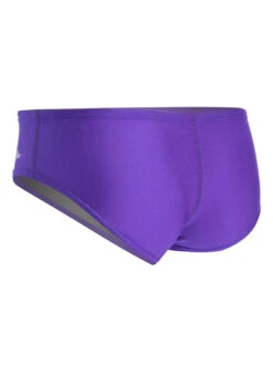 Dolfin Xtra Life Lycra Solid Male Racer Brief Swimsuit -Swimwear Outlet 8638956699816 purple 2a