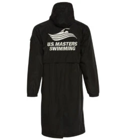 USMS Comfort Fleece-Lined Swim Parka 39 USMS Comfort Fleece-Lined Swim Parka -Swimwear Outlet 8639081808040 blackshellwhitelogo 1a