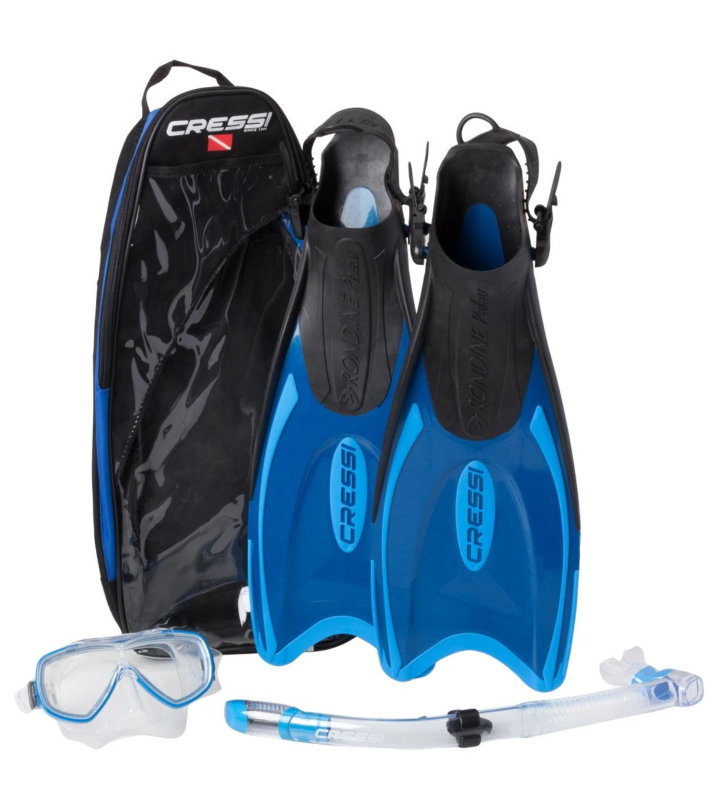 Cressi Palau Bag Mask, Snorkel, And Fin Set 15 Cressi Palau Bag Mask, Snorkel, And Fin Set - Image 13