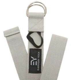 Everyday Yoga 6 Foot Yoga Strap D-Ring 39 Everyday Yoga 6 Foot Yoga Strap D-Ring -Swimwear Outlet 8639178801320 slate 3a