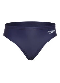 Speedo PowerFLEX Eco Solid Youth Brief Swimsuit -Swimwear Outlet 8639214125224 nauticalnavy 3a