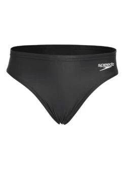 Speedo PowerFLEX Eco Solid Youth Brief Swimsuit -Swimwear Outlet 8639214125224 newblack 3a