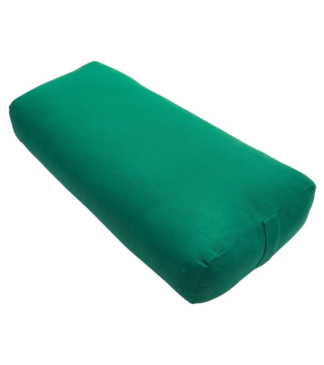 Everyday Yoga High Impact Cotton Rectangular Yoga Bolster 4 Everyday Yoga High Impact Cotton Rectangular Yoga Bolster - Image 2