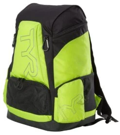 TYR Alliance 45L Backpack -Swimwear Outlet 8639439274152 fluorescentyellowblack 2a
