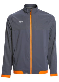Speedo Men's Tech Warm Up Jacket 34 Speedo Men's Tech Warm Up Jacket -Swimwear Outlet 8639450579112 speedoorange 1a