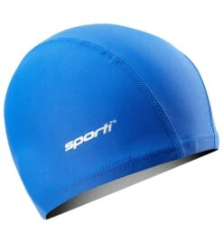 Sporti Kids Polyester Spandex Swim Cap 29 Sporti Kids Polyester Spandex Swim Cap -Swimwear Outlet 8639651610792 royal