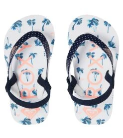 Roxy Girls' Pebbles VI Sandal (Toddler) -Swimwear Outlet 8639734644904 whitehacienda 3a