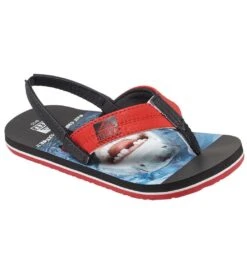 Reef Boy's Grom Photos Sandal (Toddler, Little Kid) 29 Reef Boy's Grom Photos Sandal (Toddler, Little Kid) -Swimwear Outlet 8639735005352 sharksmile 2a