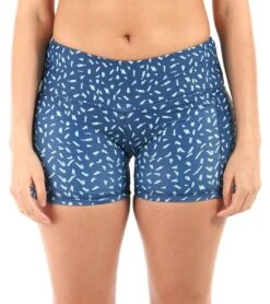 Level Six Women's Cove Reversible Swim Short -Swimwear Outlet 8639752667304 doveinkconfetti 5a