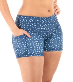 Level Six Women's Cove Reversible Swim Short -Swimwear Outlet 8639752667304 doveinkconfetti 6a
