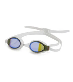 Speedo Youth Hyper Flyer Mirrored Goggle -Swimwear Outlet 8640052396200 whiteemeraldmirrored