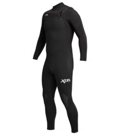 Xcel Mens 3/2mm Comp Thermo Lite Front Zip Fullsuit Wetsuit 14 Xcel Mens 3/2mm Comp Thermo Lite Front Zip Fullsuit Wetsuit -Swimwear Outlet 8640061472936 black 3a