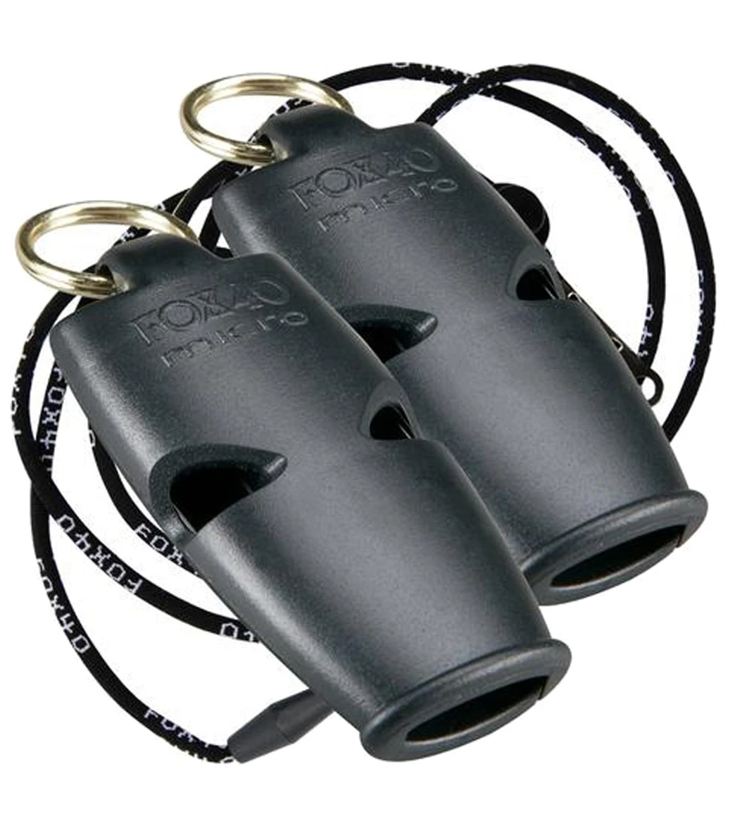 Fox 40 Micro Lifegurd Whistles W/ Lanyards (2 Pack) 11 Fox 40 Micro Lifegurd Whistles W/ Lanyards (2 Pack) - Image 9