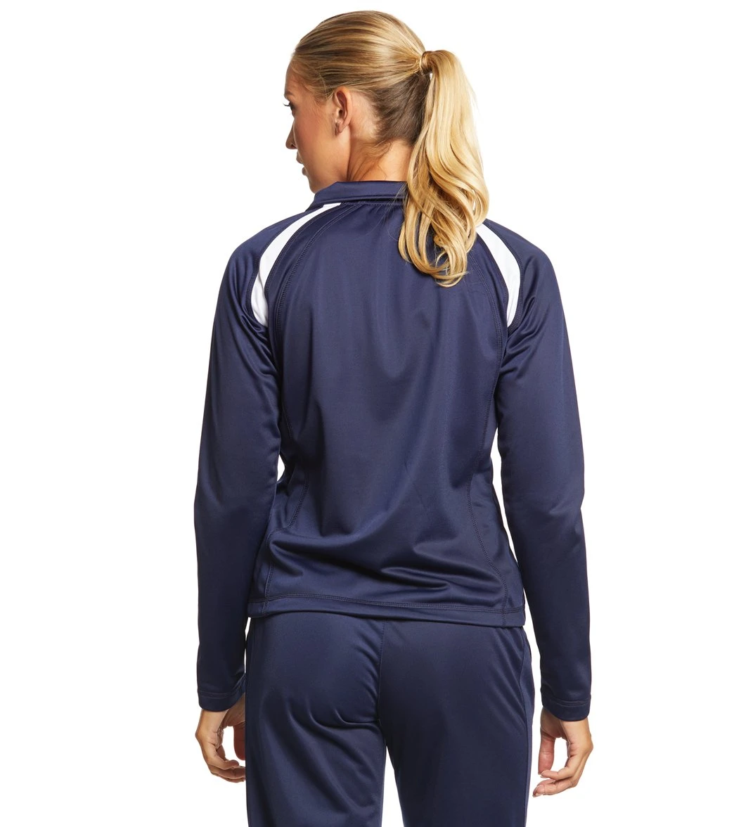 SwimOutlet Women's Sport-Tek® Tricot Track Jacket 22 SwimOutlet Women's Sport-Tek® Tricot Track Jacket - Image 20