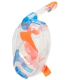 Seac USA Unica Full Face Snorkeling Mask 24 Seac USA Unica Full Face Snorkeling Mask -Swimwear Outlet 8640112230568 blueorange 1a