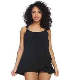 Miraclesuit Razzle Dazzle Dazzle Underwire Tankini Top (DD Cup) -Swimwear Outlet 8640176062632 2t