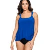 Miraclesuit Razzle Dazzle Dazzle Underwire Tankini Top (DD Cup) 1 Miraclesuit Razzle Dazzle Dazzle Underwire Tankini Top (DD Cup) -Swimwear Outlet 8640176062632 azul 1a