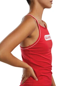 TYR Women's Guard Tankini Top 41 TYR Women's Guard Tankini Top -Swimwear Outlet 8640176226472 red 8a