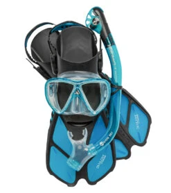 Cressi Bonete Dry Snorkel Set 36 Cressi Bonete Dry Snorkel Set -Swimwear Outlet 8640257491112 aqua