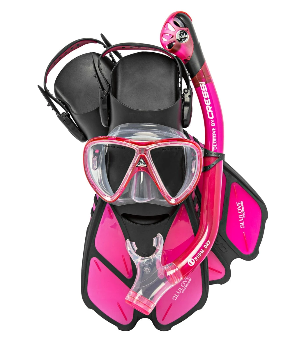 Cressi Bonete Dry Snorkel Set 3 Cressi Bonete Dry Snorkel Set