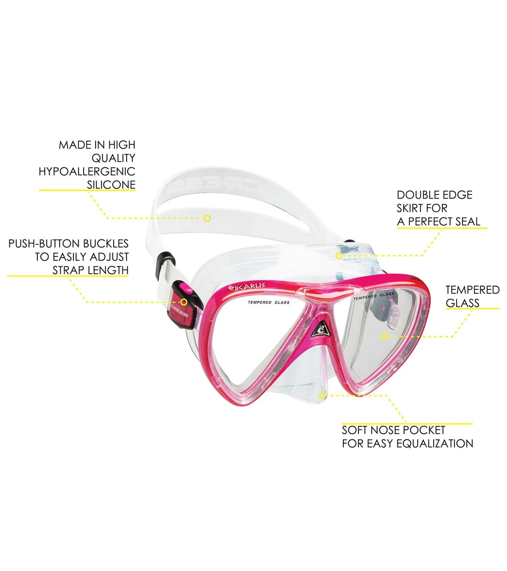 Cressi Bonete Dry Snorkel Set 4 Cressi Bonete Dry Snorkel Set - Image 2