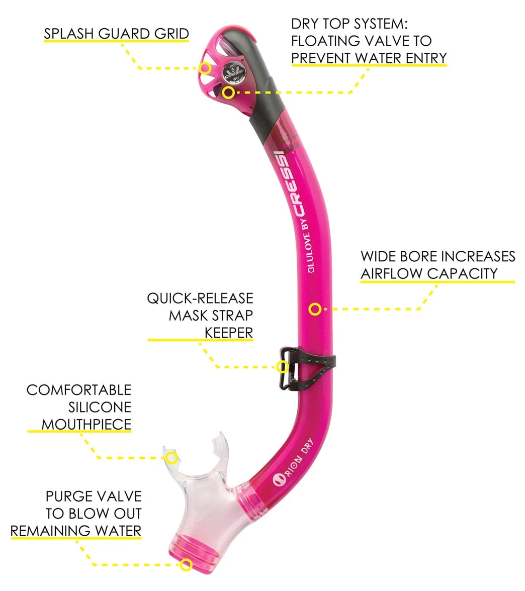 Cressi Bonete Dry Snorkel Set 5 Cressi Bonete Dry Snorkel Set - Image 3