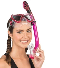 Cressi Bonete Dry Snorkel Set 26 Cressi Bonete Dry Snorkel Set -Swimwear Outlet 8640257491112 pink 7a