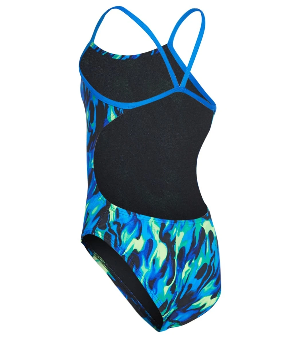 TYR Girls' Draco Cutoutfit One Piece Swimsuit 12 TYR Girls' Draco Cutoutfit One Piece Swimsuit - Image 10