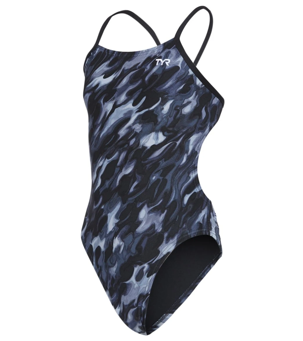 TYR Girls' Draco Cutoutfit One Piece Swimsuit 6 TYR Girls' Draco Cutoutfit One Piece Swimsuit - Image 4