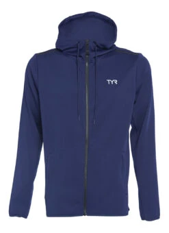 TYR Unisex Youth Team Zip Hoodie -Swimwear Outlet 8640367722664 navy 1a