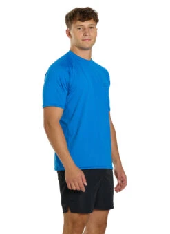 Victory Koredry Unisex Short Sleeve Chlorine Resistant Rashguard -Swimwear Outlet 8640386334888 royalblue 2a