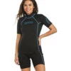 Mares HEAD 2.5MM Women's M-FLEX Springsuit Wetsuit -Swimwear Outlet 8640704413864 black 1a