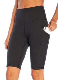 Marika Olivia High Waisted Tummy Control Bermuda Shorts 32 Marika Olivia High Waisted Tummy Control Bermuda Shorts -Swimwear Outlet 8640715980968 black 2a