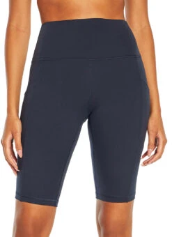 Marika Olivia High Waisted Tummy Control Bermuda Shorts 39 Marika Olivia High Waisted Tummy Control Bermuda Shorts -Swimwear Outlet 8640715980968 midnightblue 1a