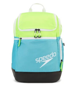 Speedo Teamster 2.0 35L Backpack -Swimwear Outlet 8640771162280 greengeckobluecolorblock 2a