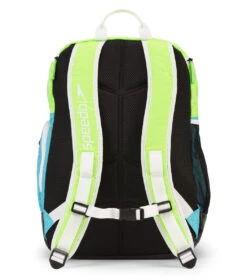 Speedo Teamster 2.0 35L Backpack -Swimwear Outlet 8640771162280 greengeckobluecolorblock 3a