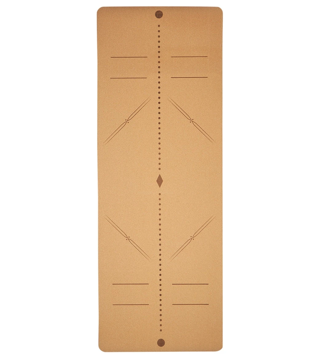 Everyday Yoga Alignment Cork Yoga Mat 72 X 26 Inch 5mm 6 Everyday Yoga Alignment Cork Yoga Mat 72 X 26 Inch 5mm - Image 4