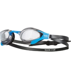 TYR Tracer X RZR Racing Goggle 34 TYR Tracer X RZR Racing Goggle -Swimwear Outlet 8640843874472 clearblueblack