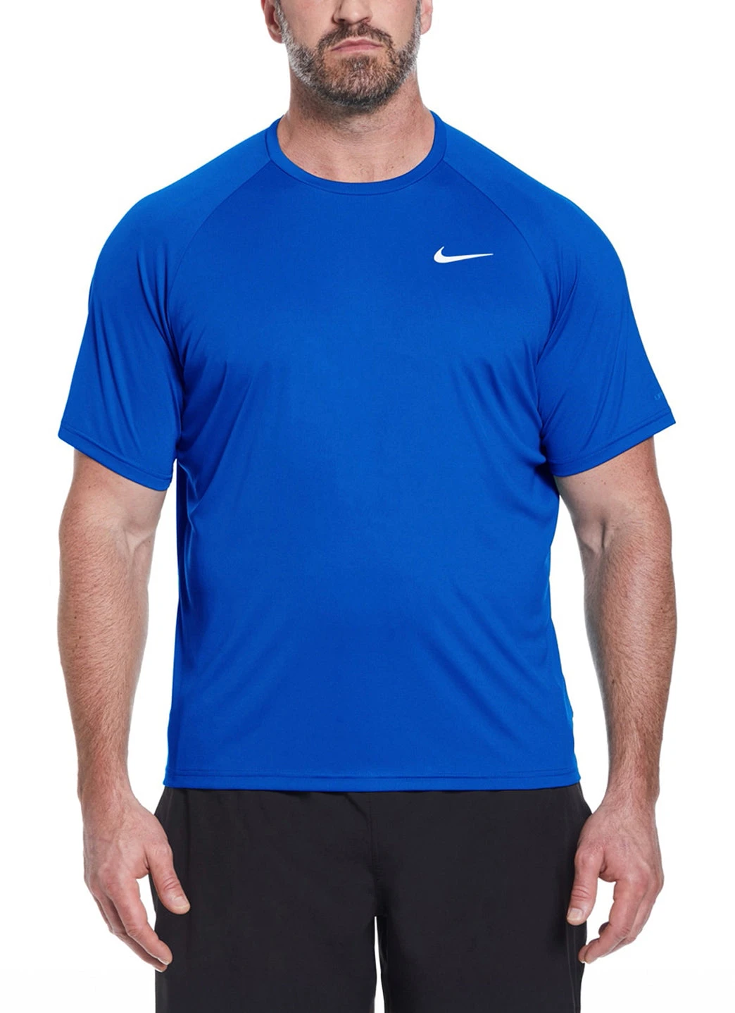 Nike Men's Essential Short Sleeve Hydro Rashguard (Extended Sizes) 11 Nike Men's Essential Short Sleeve Hydro Rashguard (Extended Sizes) - Image 9