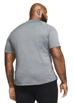 Nike Men's Essential Short Sleeve Hydro Rashguard (Extended Sizes) 39 Nike Men's Essential Short Sleeve Hydro Rashguard (Extended Sizes) -Swimwear Outlet 8640921141416 irongrey 2a