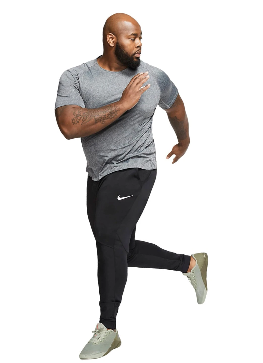 Nike Men's Essential Short Sleeve Hydro Rashguard (Extended Sizes) 21 Nike Men's Essential Short Sleeve Hydro Rashguard (Extended Sizes) - Image 19