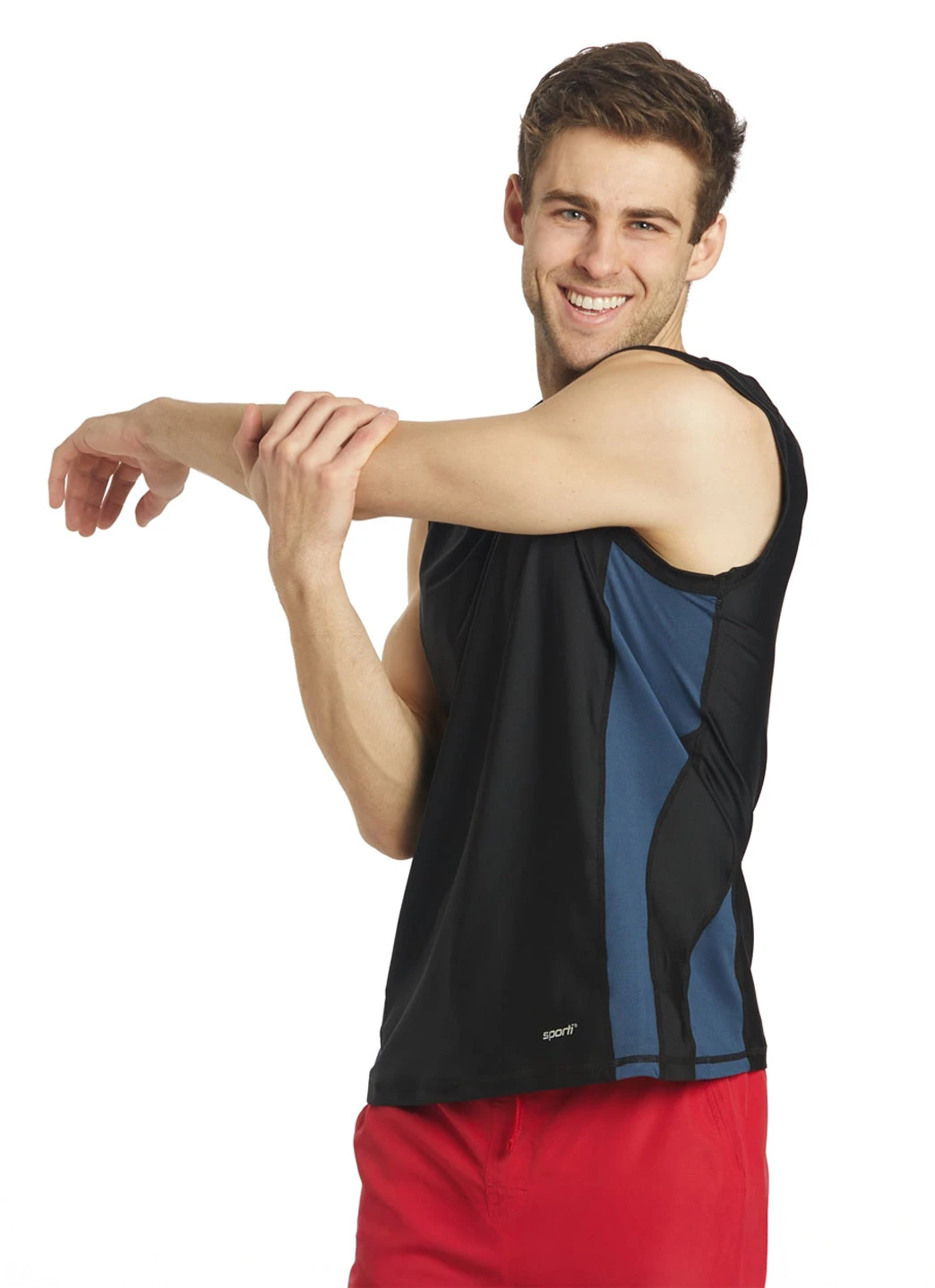 Sporti Men's Sleeveless UPF 50+ Comfort Fit Rash Guard 13 Sporti Men's Sleeveless UPF 50+ Comfort Fit Rash Guard - Image 11