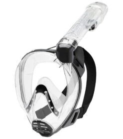 Cressi Baron Full Face Snorkeling Mask 25 Cressi Baron Full Face Snorkeling Mask -Swimwear Outlet 8641055260840 clearblack 1a
