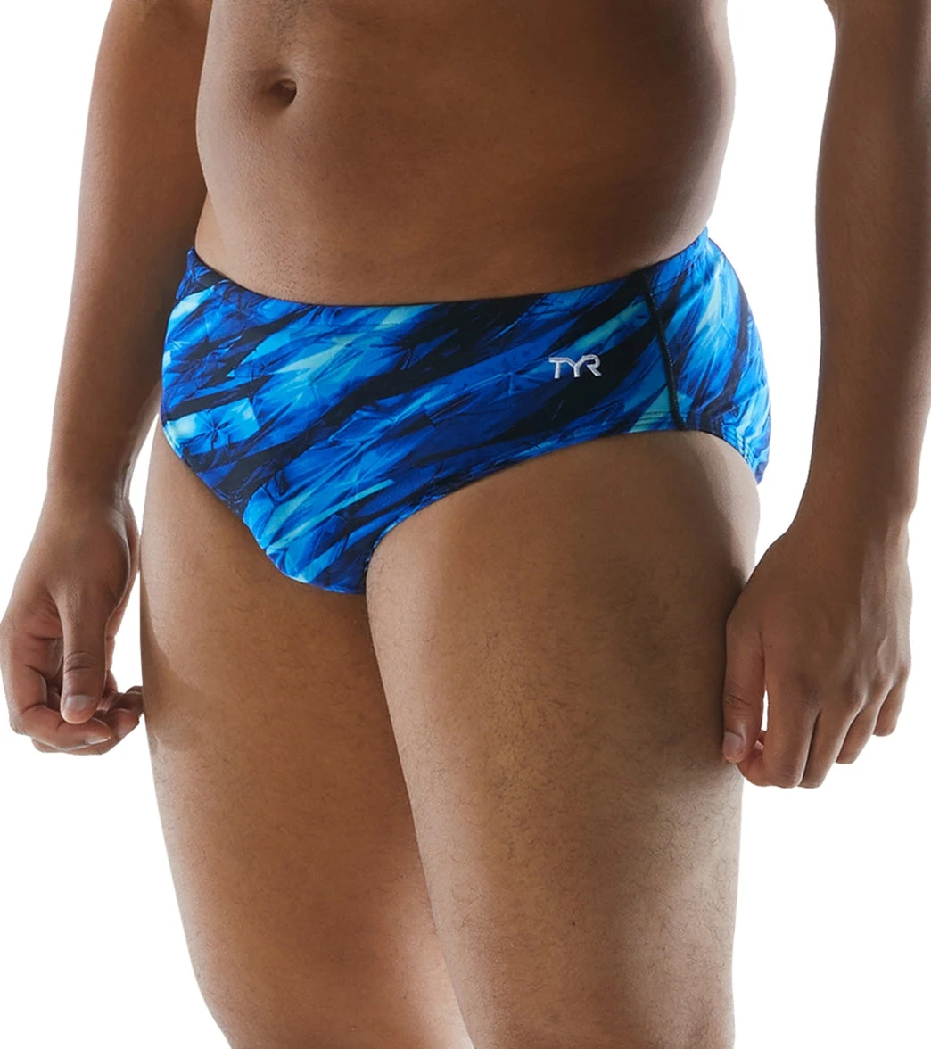 TYR Men's Vitric Racer Brief Swimsuit 15 TYR Men's Vitric Racer Brief Swimsuit - Image 13