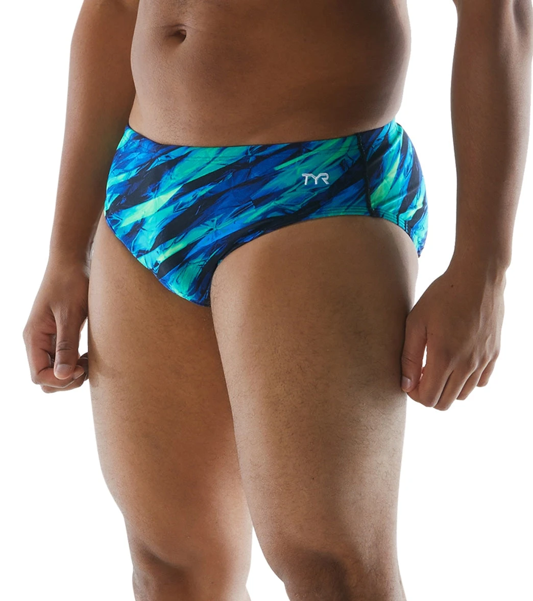 TYR Men's Vitric Racer Brief Swimsuit 6 TYR Men's Vitric Racer Brief Swimsuit - Image 4
